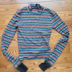 🚨3/$10 Striped Cropped Sweater